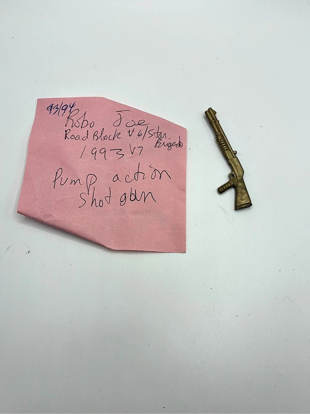 Hasbro G.I. Joe 1993 Weapon Tree Shotgun Accessory